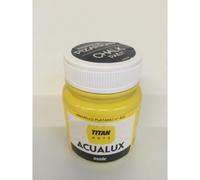 Titan - Acualux Mate Especial pizarras 100 ml 802 Amarillo Plátano