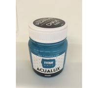 Titan - Acualux Mate Especial pizarras 100 ml 848 Azul Turquesa