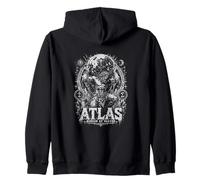 Titán Antiguo Atlas Carga del Cielo Mitología Sudadera con Capucha