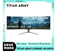 Titan Army C49SHC 49" LED VA Dual FullHD 144Hz Curva USB-C