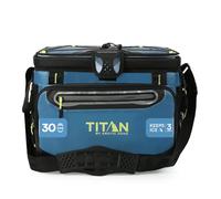 Titan de Arctic Zone Nevera sin Cremallera para 30 latas con Forro rígido, Azul Marino