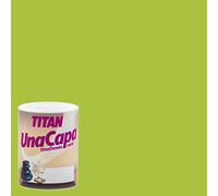 Industrias Titan. S.L 69635334 - Pintura plast mate 750 ml ver/clo int. mono una capa titan