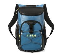 Titan Deep Freeze - Mochila enfriadora para 24 latas, Aislamiento térmico, Color Azul Marino