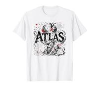 Titán Griego Antiguo Atlas Mito Mundo Cósmico Camiseta