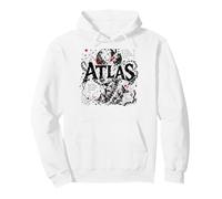 Titán Griego Antiguo Atlas Mito Mundo Cósmico Sudadera con Capucha
