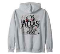 Titán Griego Antiguo Atlas Mito Mundo Cósmico Sudadera con Capucha