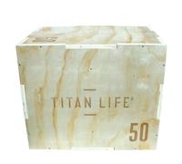 TITAN LIFE Caja Plyoes Wooden 3-in-1 (40cm, 50cm & 60cm)