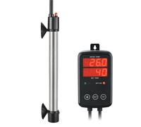 Titan MX-9016 - Calentador sumergible para acuarios (300 W, con regulador de temperatura digital LED, regulable de 0 °C a 40 °C, apto para acuarios de agua salada y agua dulce de 150 a 220 litros