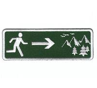 Titan One Europe - Escape To Nature Escapada A La Naturaleza Parche Decorativo Bordado Tactico