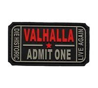 Titan One Europe - Tactical Ticket To Valhalla Morale Military Patch Parche Táctico (PVC)