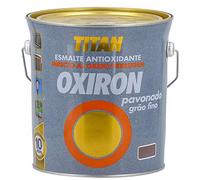 TITAN OXIRON PAVONADO MARRON OXIDO 4L. Especial efecto OXIDO