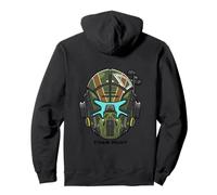 Titan Pilot. Casco de videojuegos de ciencia ficción. Sudadera con Capucha