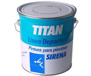 TITAN - Pintura piscinas sirena mate azul oceano 4l