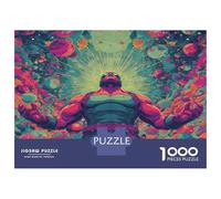 Titán psicodélico Puzzles Intelectual Desafío 1000 Piezas sobre Señor Nebulosa Juego De Rompecabezas Juego Familiar para Adultos Y Niños A Partir De 12 Años 52x38cm/1000pcs