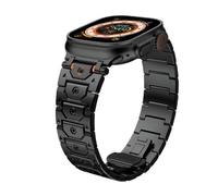 Titan Sea inoxidable Bandas de reloj de acero de metal para la banda Ultra 2 49 mm 46 mm 45 mm 44 mm Serie de correa 10 9 8 7 6 5 4 3 2 1 SE Con conector de metal