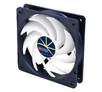 Titan TFD-14025H12ZP/KE(RB) - Ventilador (140 x 140 x 25 mm, silencioso, con PWM), Color Negro