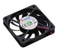 Titan TFD-6010HH12B Carcasa del Ordenador Ventilador - Ventilador de PC (Carcasa del Ordenador, Ventilador, 6 cm, 4800 RPM, 36 dB, 20,18 cfm)