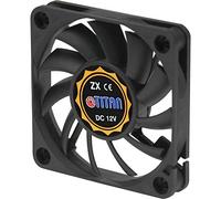 Titan TFD-6010L12Z Carcasa del ordenador Ventilador - Ventilador de PC (Carcasa del ordenador, Ventilador, 6 cm, 3600 RPM, 26 dB, 15,03 cfm)
