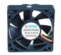 Titan TFD-6020M12B - Ventilador de PC (Carcasa del Ordenador, Ventilador, 6 cm, 4000 RPM, 26 dB, 17,6 cfm)