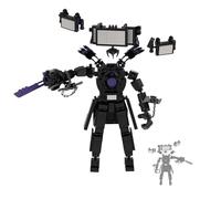 Titan TV Man, Relojero TitáN Juguetes de ConstruccióN, Modelo de Juego MóVil, Juguetes de Viento de Cyberpunk, Juguetes Descomprimido, Regalo Novedoso