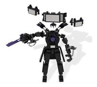 Titan TV Man Skibidi Toilet, Juguetes de Modelo de Juego, Juguetes de Bloques de ConstruccióN, Seguros Y Sin Olor, como Regalos para NiñOs, Juguetes Descomprimidos