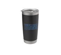 Titanes Vaso térmico de acero inoxidable de doble pared