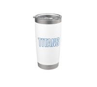 Titanes Vaso térmico de acero inoxidable de doble pared