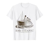 Titanic 1912 Atlantic Memorial Ilustración Camiseta