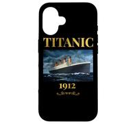 Titanic 1912 Barco de pasajeros Crucero Carcasa para iPhone 16