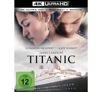 Titanic - 4K Remastered (4K Ultra HD) (+ Blu-ray) (4K UHD Blu-ray) DiCaprio Kate