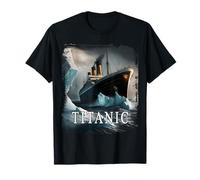 Titanic Boat Vintage Cruise Ship Sailing en 1912 golpeó Iceberg Camiseta