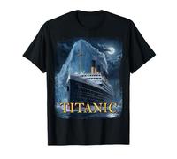 Titanic Cruise Ship Graphic Hit Iceberg 15 de Abril de 1912 Camiseta