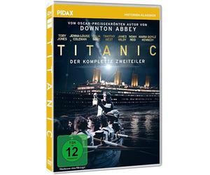 Titanic - Der komplette Zweiteiler (DVD) Historien Drama Katastrophenfilm vom Downton Abbey Autor Julian Fellowes 2012 (HISTORY MOVIES by WME Home Entertainment)
