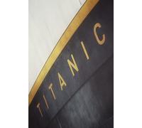Titanic Dotted Journal Notebook 120pgs Hardback: 7mm Fine Dotted Pages for School, Home, Office or Diary Note Taking