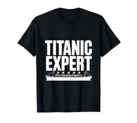 Titanic Expert Amante de la Historia del Barco Camiseta
