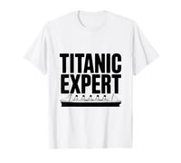 Titanic Expert Amante de la Historia del Barco Camiseta