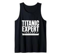 Titanic Expert Amante de la Historia del Barco Camiseta sin Mangas