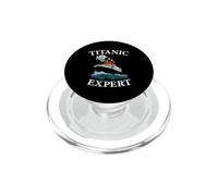 Titanic Expert RMS Barco Titanic Historia Marítima Barco PopSockets PopGrip para MagSafe