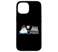 Titanic Funny Titanic Iceberg Pirate Boop Parodia Niños Niñas Carcasa para iPhone 15