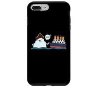 Titanic Funny Titanic Iceberg Pirate Boop Parodia Niños Niñas Carcasa para iPhone 7 Plus/8 Plus