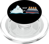 Titanic Funny Titanic y Iceberg Boop Parodia para niños y niñas PopSockets PopGrip para MagSafe