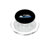 Titanic Iceberg Boop Funny Titanic History 1912 Parodia Humor PopSockets PopGrip para MagSafe