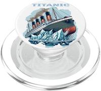 Titanic Iceberg Disfraz de Crucero Titanic Lover PopSockets PopGrip para MagSafe