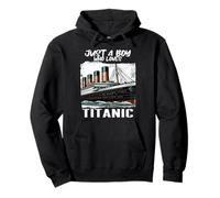 Titanic Loved by Boys Crucero RMS Sudadera con Capucha