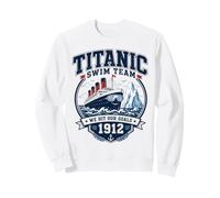 Titanic Swim Team 1912 Parodia del Campeón de Buceo Profundo Sudadera