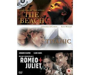 Titanic/The Beach/Romeo And Juliet [DVD] by Leonardo DiCaprio