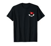 Titanic White Star Line Bandera Roja Logo Star (Bolsillo Delantero) Camiseta