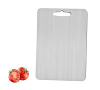 Titanium Cutting Board, Stainless Steel Cutting Board, Titanium Cutting Boards for Kitchen, 304 Stainless Steel Double-Sided Food Grade Cutting Board (11 * 15.35in(L))