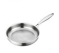 Titanium Hammered Pan Pro,Sartén Martillada de Titanio Puro con Tapa, sarten de titanio sartenes de titanio sartenes físicamente antiadherentes, resistentes a los arañazos, calentamiento uniforme