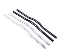 Titanium Riser Handlebars for Brompton bicycle 7° Riser 25.4mm 600mm Width can fit for 3Sixty Folding Bike Lightweight (rainbow)